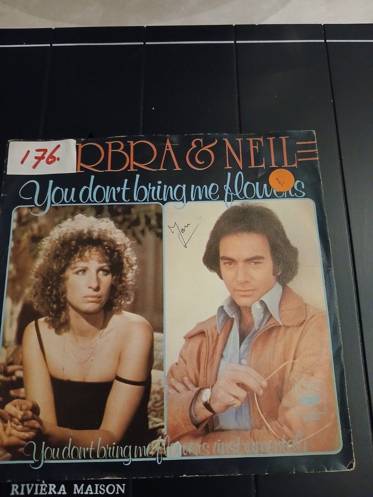Barbra Streisand & Neil Diamond - You Don't Bring Me Flowers, Cd's en Dvd's, Gebruikt, 7 inch, Ophalen of Verzenden, Pop