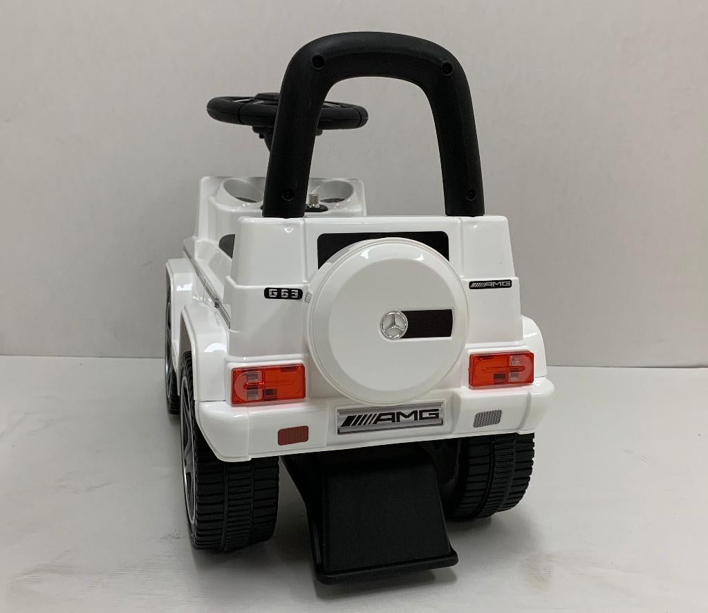 Mercedes G63 AMG loopauto Wit met USB en AUX input NIEUW, Ophalen of Verzenden, Nieuw