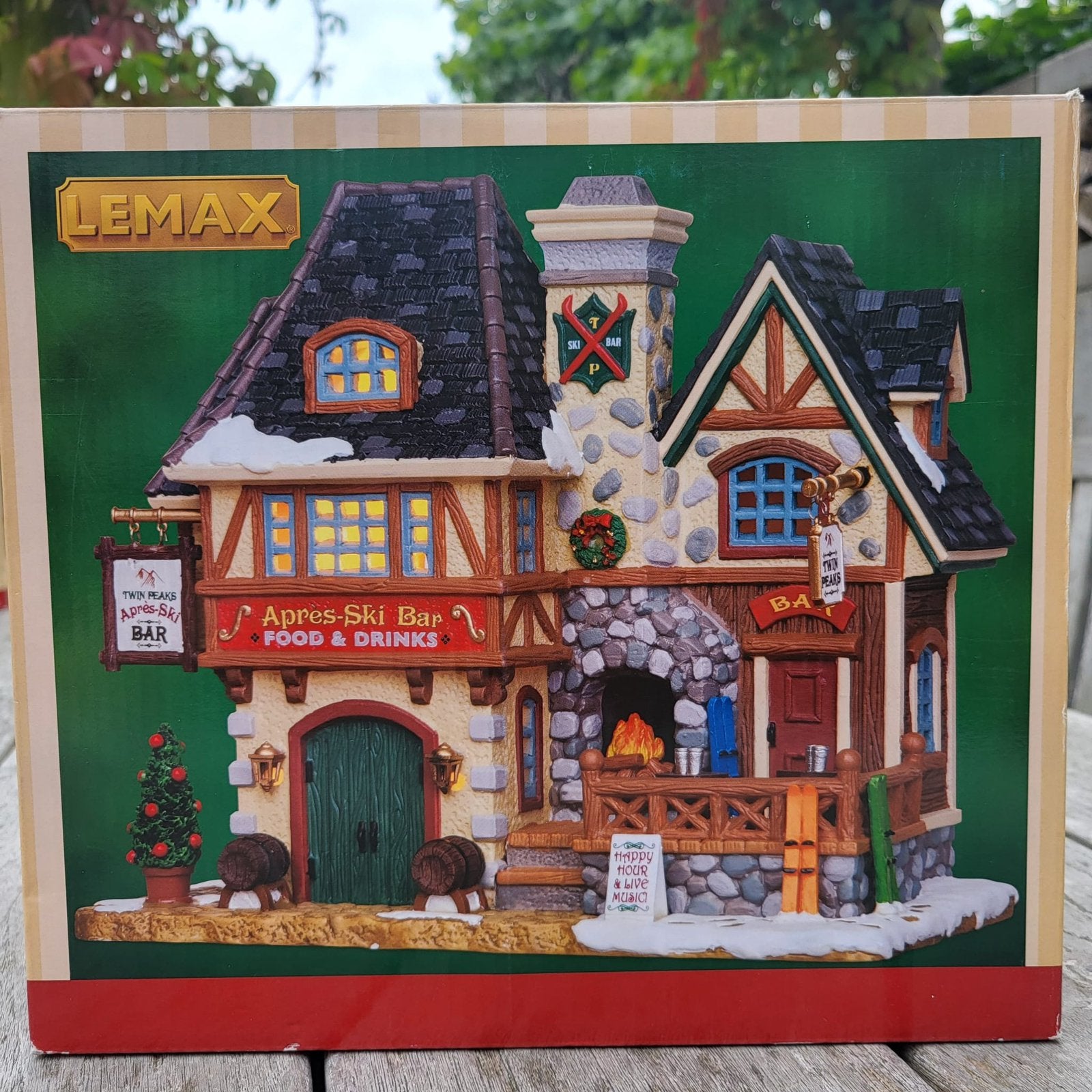 Lemax apres ski bar, Diversen, Kerst, Ophalen of Verzenden, Zo goed als nieuw
