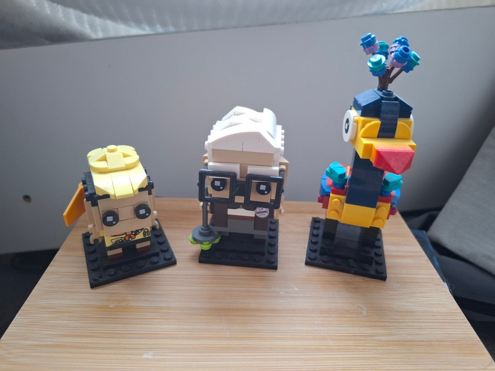 Lego Up film karakters - Carl, Russell en Kevin, Inclusief minifiguren, Lego, Ophalen of Verzenden, Zo goed als nieuw