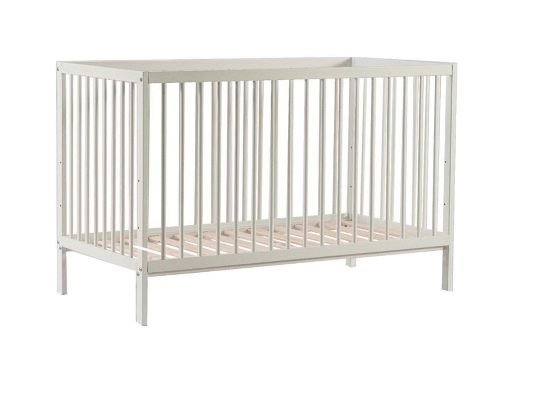 Cabino Mees Baby Bed 60x120 - wit - Zo goed als nieuw, Kinderen en Baby's, Babywiegjes en Ledikanten, Ophalen, Zo goed als nieuw