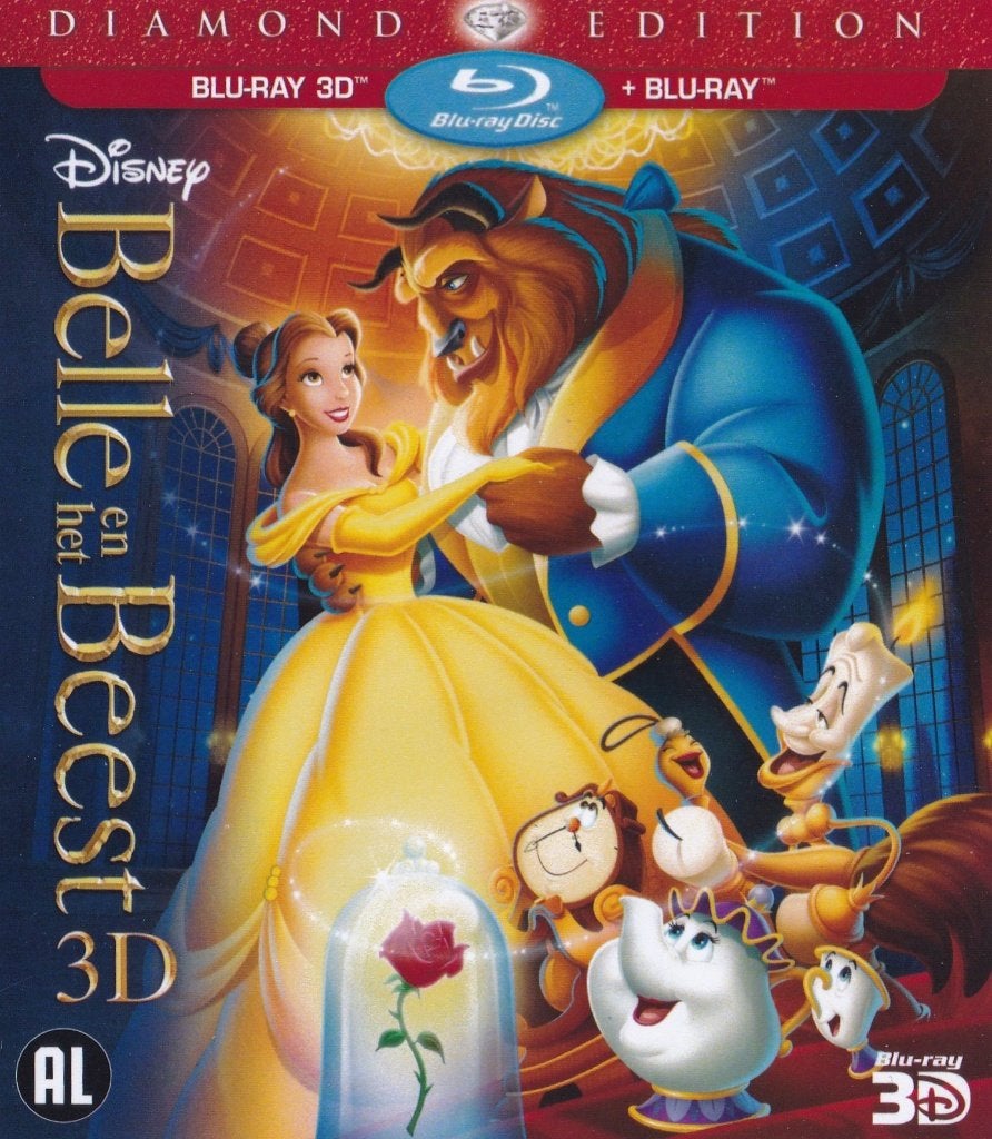 Te koop blu ray BELLE EN HET BEEST (DISNEY)nederlands Gespro, Cd's en Dvd's, Film, Tekenfilms en Animatie, Blu-ray, Nieuw in verpakking