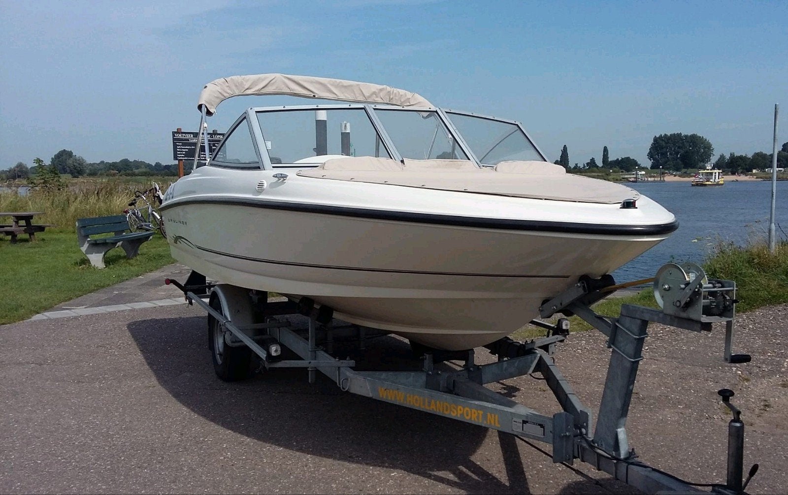 Bayliner 175 Capri Bowrider (2003) met gekeurde trailer, Ophalen, Binnenboordmotor, 120 tot 200 pk, Bayliner