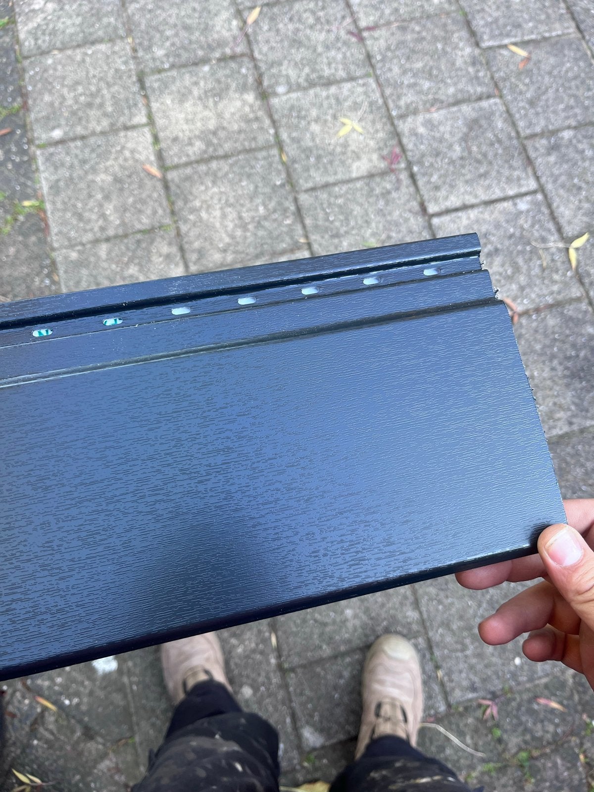 Keralit grachten groen 2x 300cm sponning 14,3, Doe-het-zelf en Verbouw, Ophalen, Nieuw