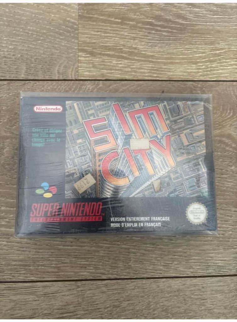 SimCity Super Nintendo Entertainment System (SNES), Spelcomputers en Games, Games | Nintendo Super NES, 1 speler, Nieuw, Ophalen of Verzenden