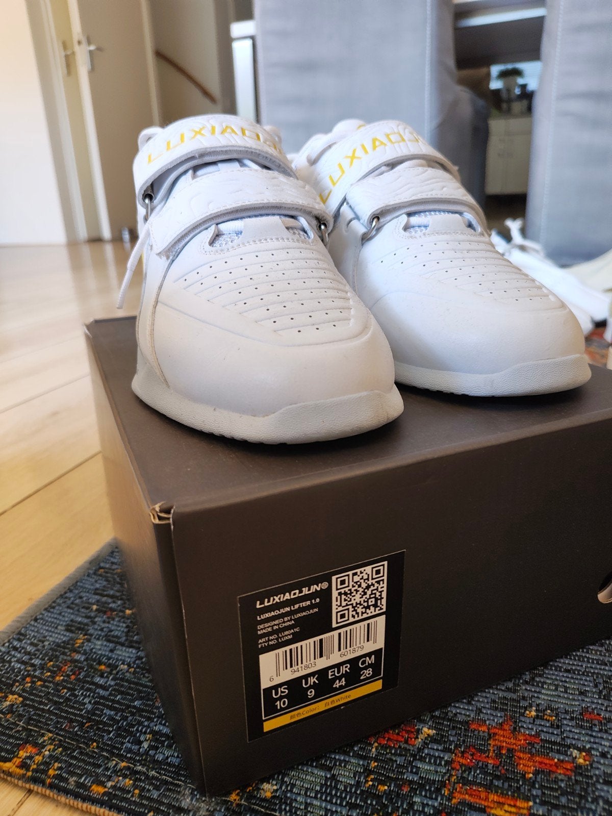 Luxiaojun Gewichthefschoenen - Maat 44, Luxiaojun, Ophalen of Verzenden, Zo goed als nieuw, Wit