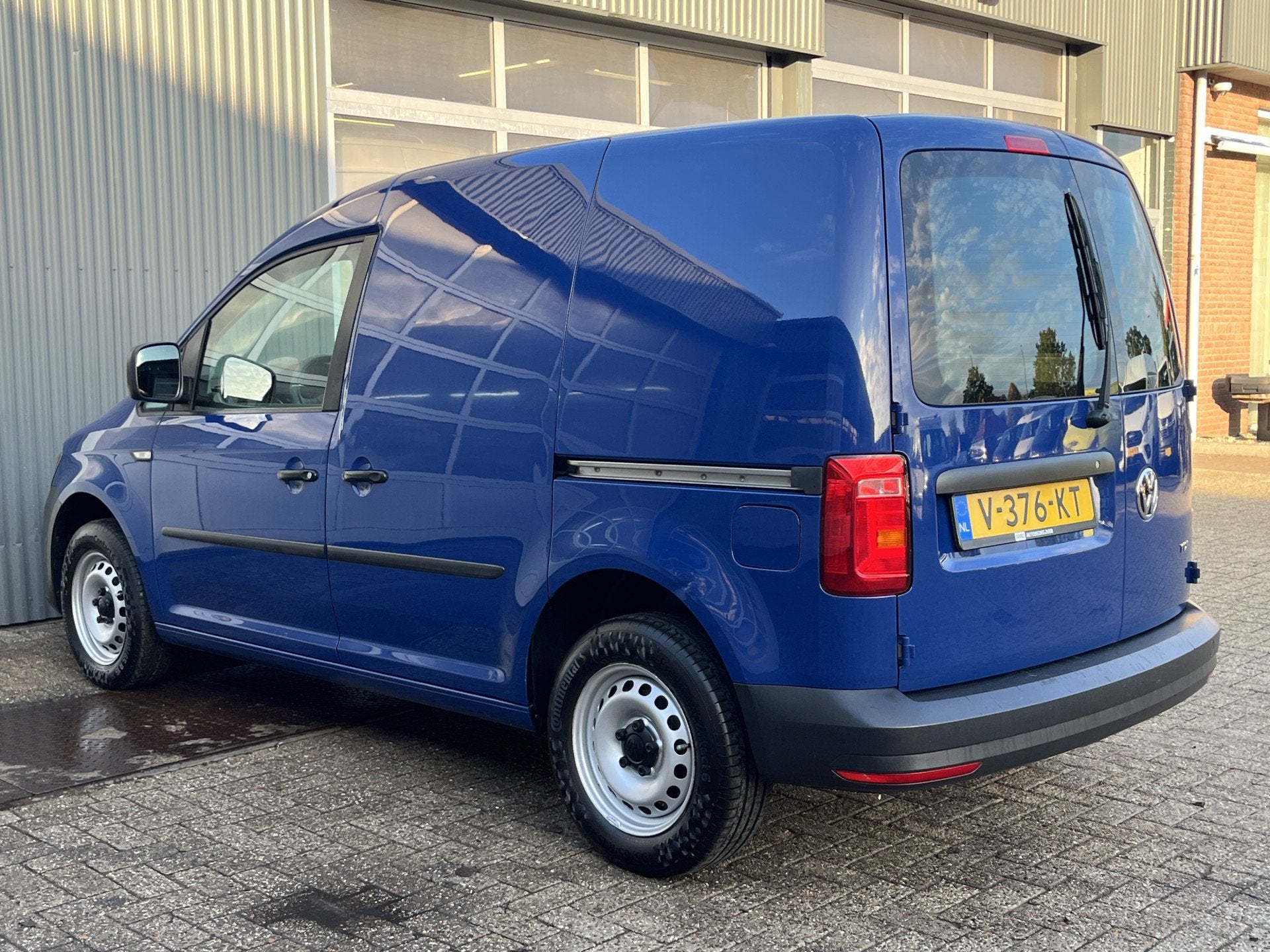 Volkswagen Caddy 2.0 TDI L1H1 Dubbele schuifdeur Airco Telef, Stof, Gebruikt, 4 cilinders, Origineel Nederlands