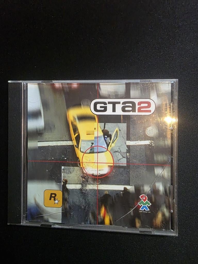 GTA 2 - Grand Theft Auto 2 old school CD-ROM met hoesje, Spelcomputers en Games, Avontuur en Actie, Gebruikt, Vanaf 18 jaar, 1 speler