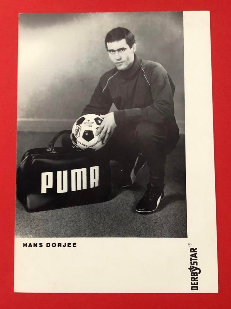 Hans Dorjee - Holland Sport - Puma - Spelerskaart, Ophalen of Verzenden, Zo goed als nieuw, Overige binnenlandse clubs, Spelerskaart