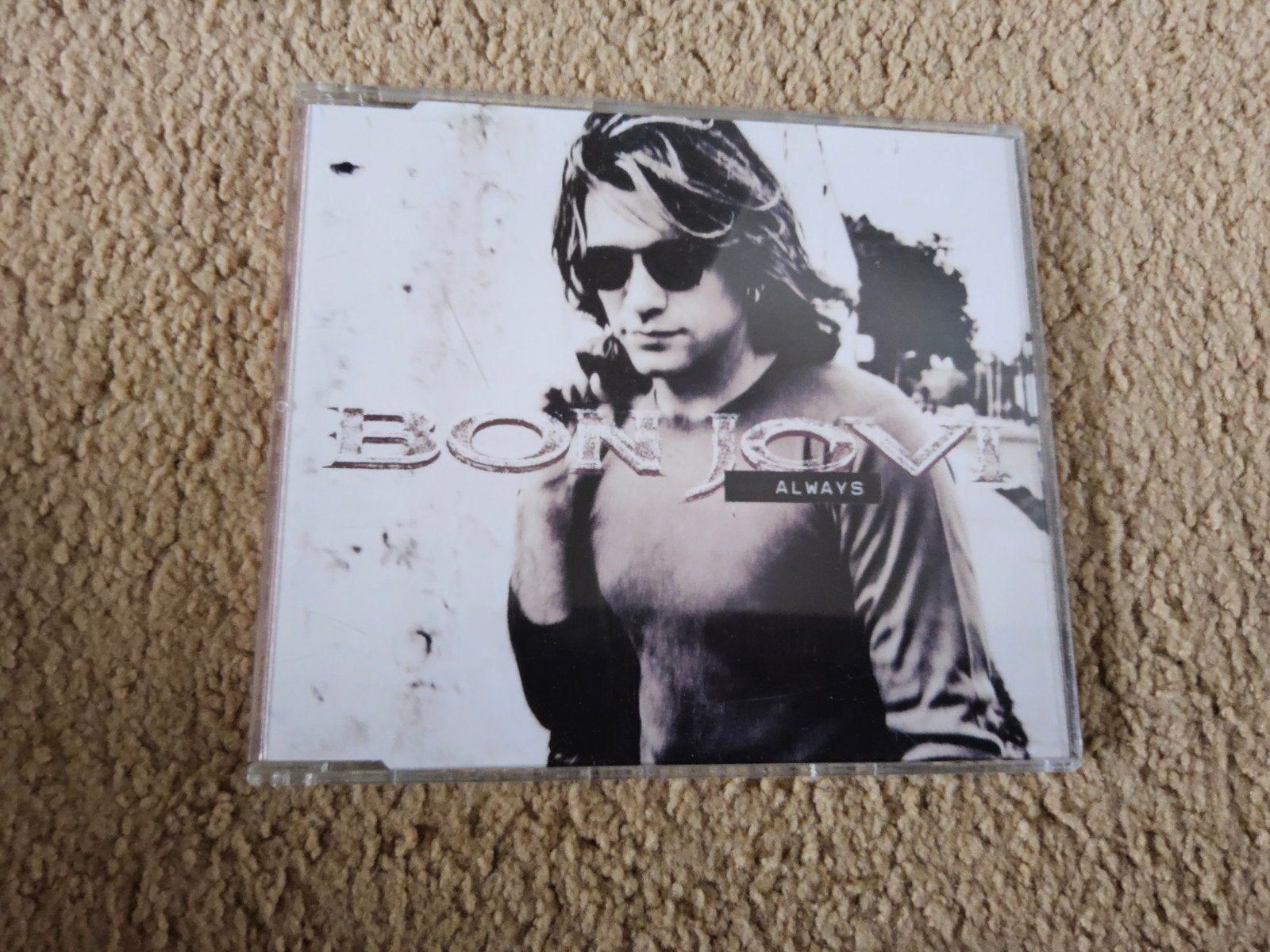 Bon Jovi - Always CD Single (Zo goed als nieuw), Ophalen of Verzenden, Zo goed als nieuw, Classic Rock, Single