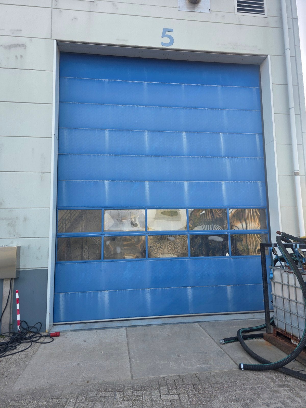 2x compact vouwdeur, Gebruikt, Garagedeur, Ophalen of Verzenden, Vouwdeur