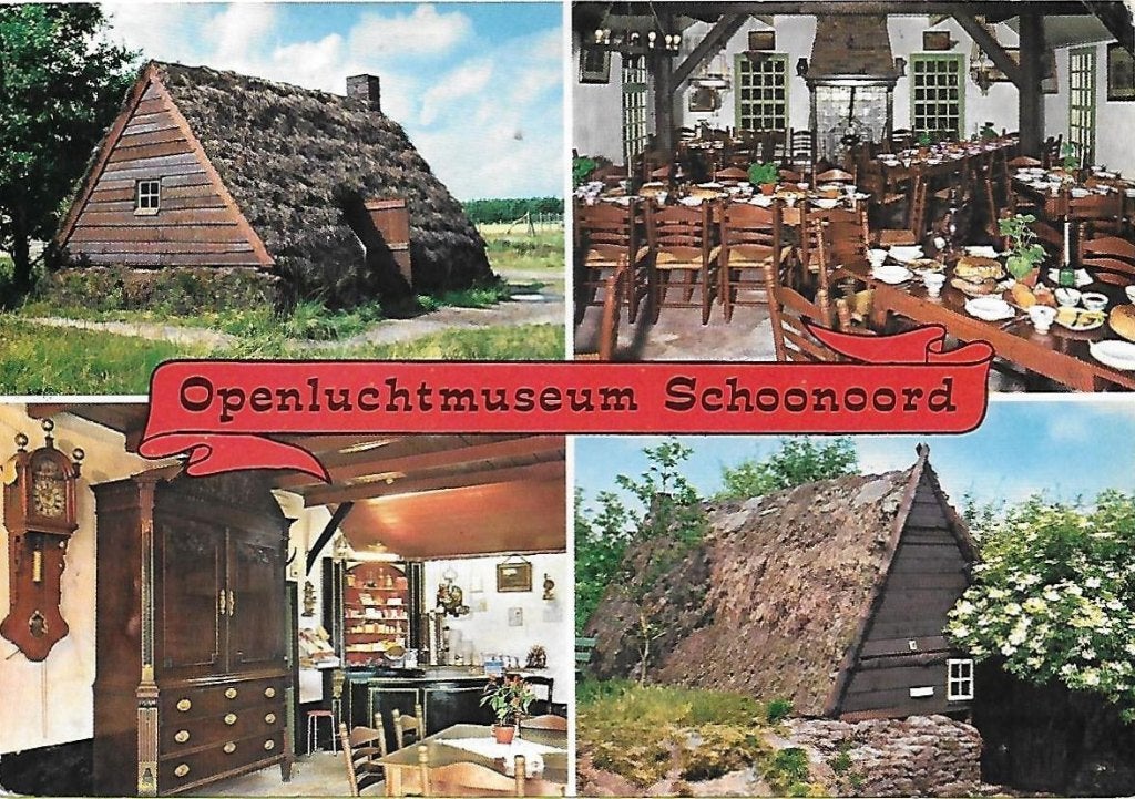 Schoonoord De Zeven Marken Gelopen Ansichtkaart ( 889 ), Verzamelen, Ophalen of Verzenden, Voor 1920, Gelopen, Noord-Holland