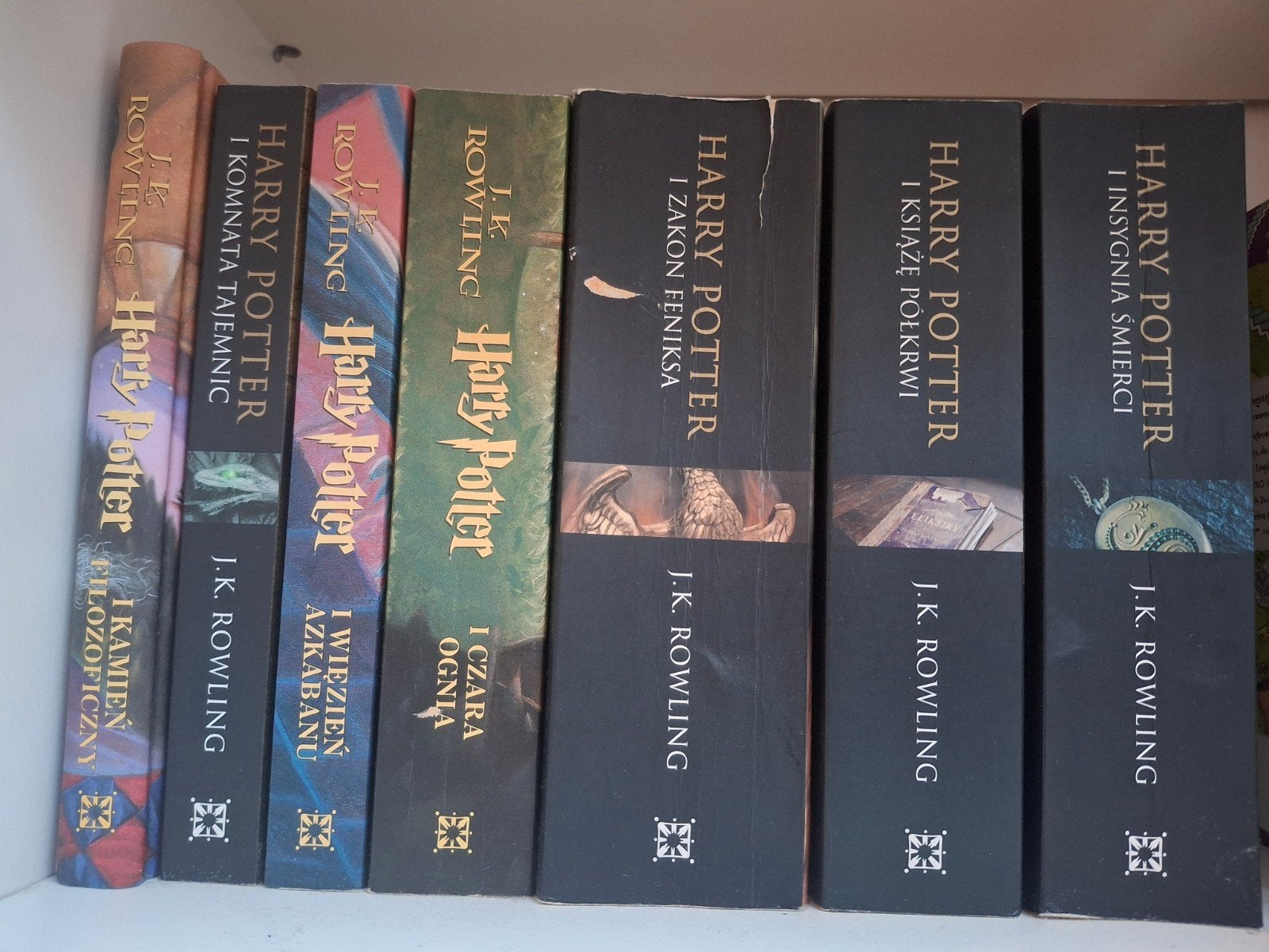 Harry Potter complete serie (Pools), Ophalen of Verzenden, Zo goed als nieuw, J.K. Rowling, Europa overig
