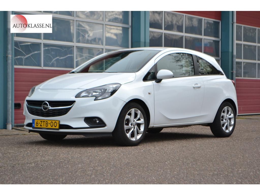 Opel Corsa 1.4 Edition AUTOMAAT (bj 2015), Auto's, Stof, Met garantie (alle), Origineel Nederlands, Bedrijf