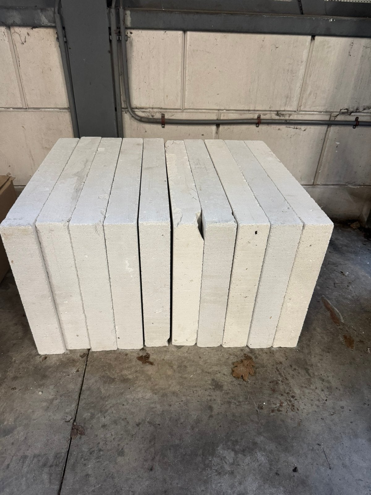 Ytong gasbetonblokken 70*60*20mm cellenbeton, Ophalen, Zo goed als nieuw, Kalkzandstenen