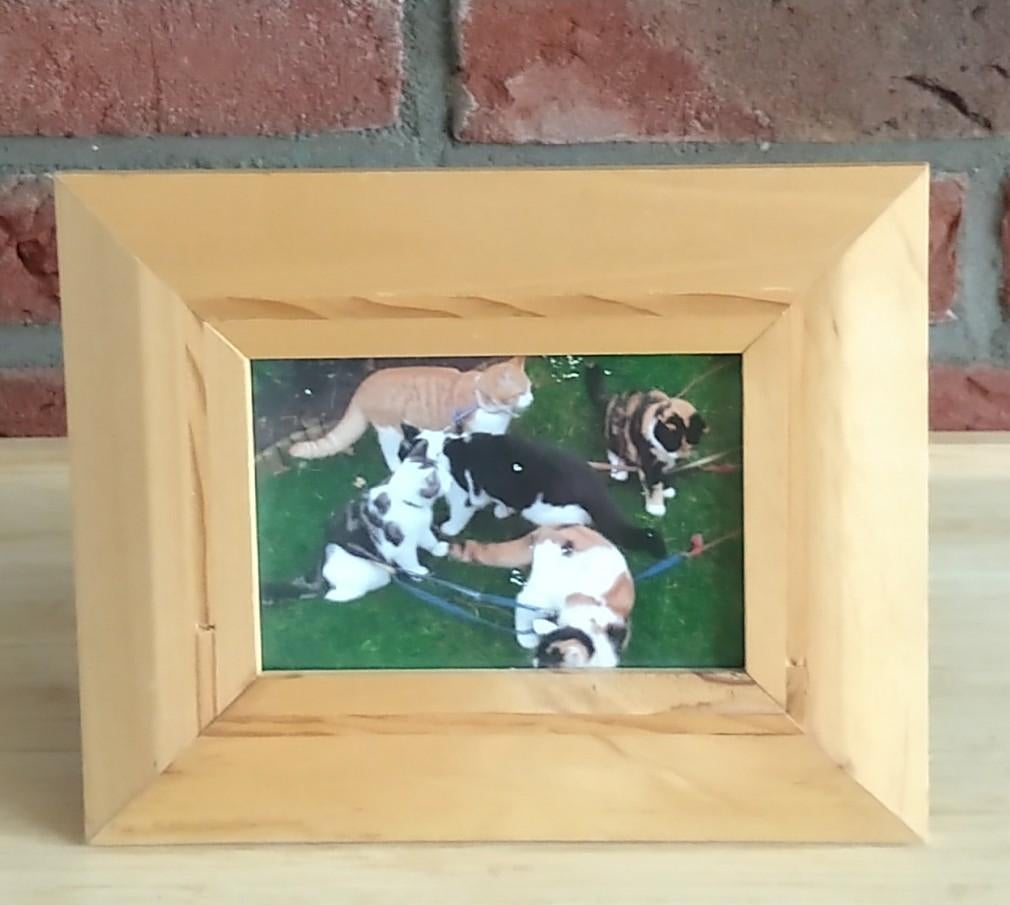 foto wissellijstje hout, volgnr 18, Minder dan 50 cm, Ophalen of Verzenden, Zo goed als nieuw, Minder dan 50 cm