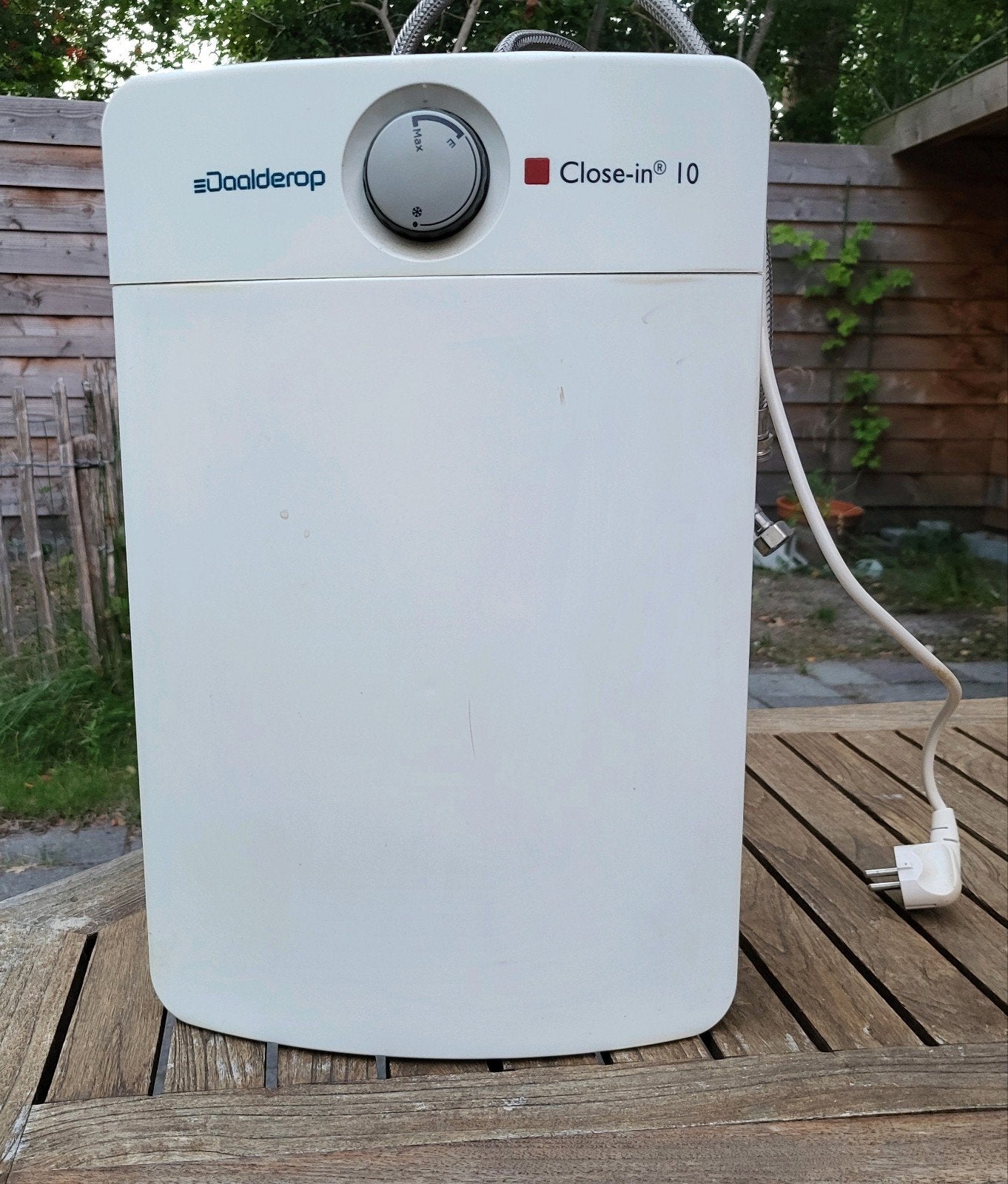 Daalderop Close-in 10 liter boiler, Ophalen, Gebruikt, Boiler, Minder dan 20 liter