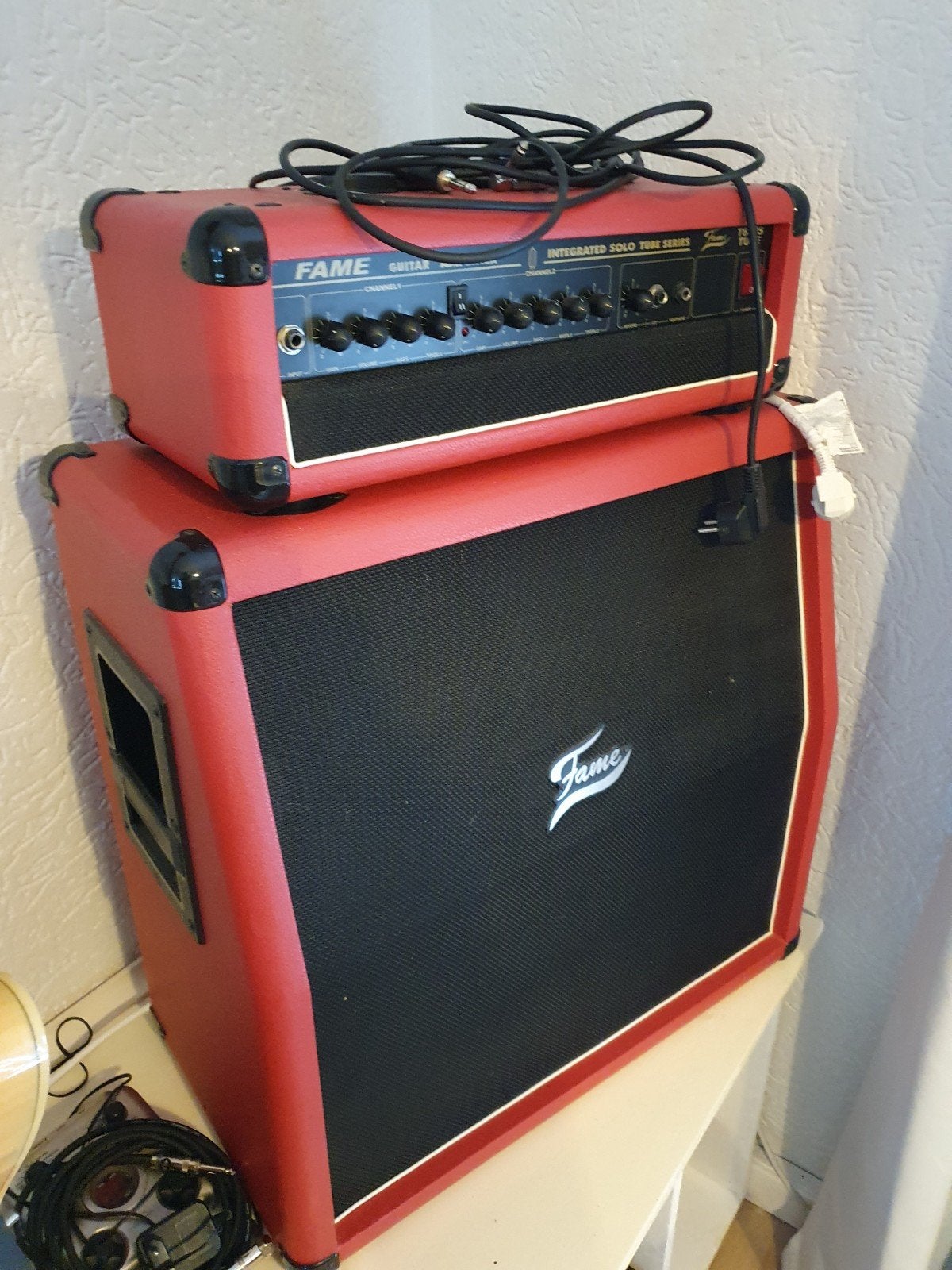 FAME Gitaar versterker semi buizen., Ophalen, Zo goed als nieuw