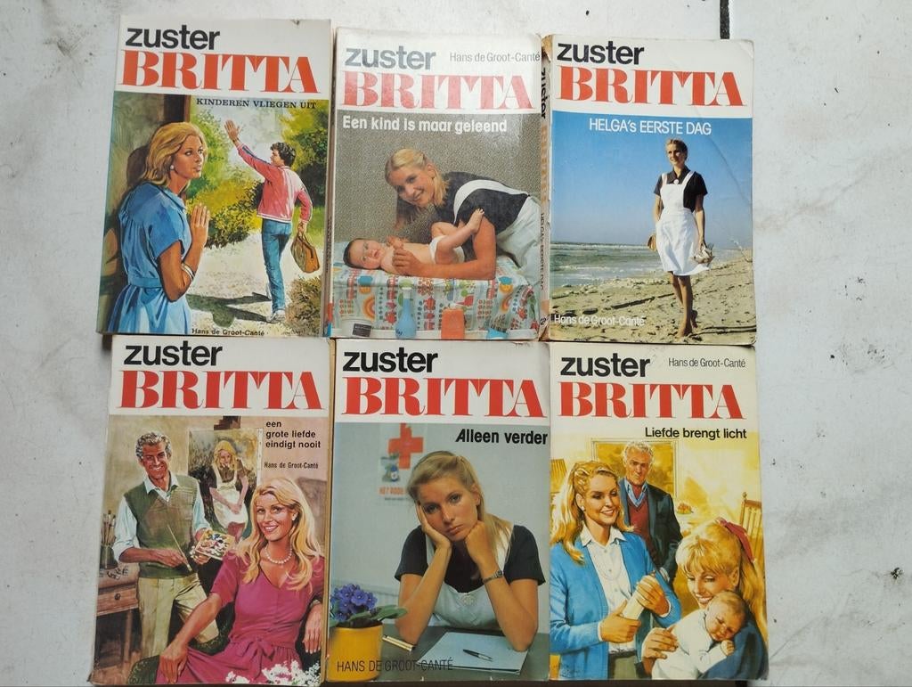 Zuster Britta boeken - 6 delen van Hans de Groot-Canté, Ophalen of Verzenden, Gelezen, Hans de Groot-Canté, Nederland