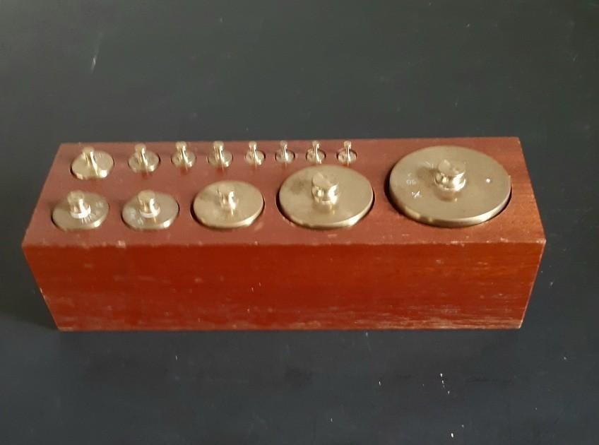 weegschaal gewichten, Antiek en Kunst, Antiek | Gereedschap en Instrumenten, Ophalen of Verzenden