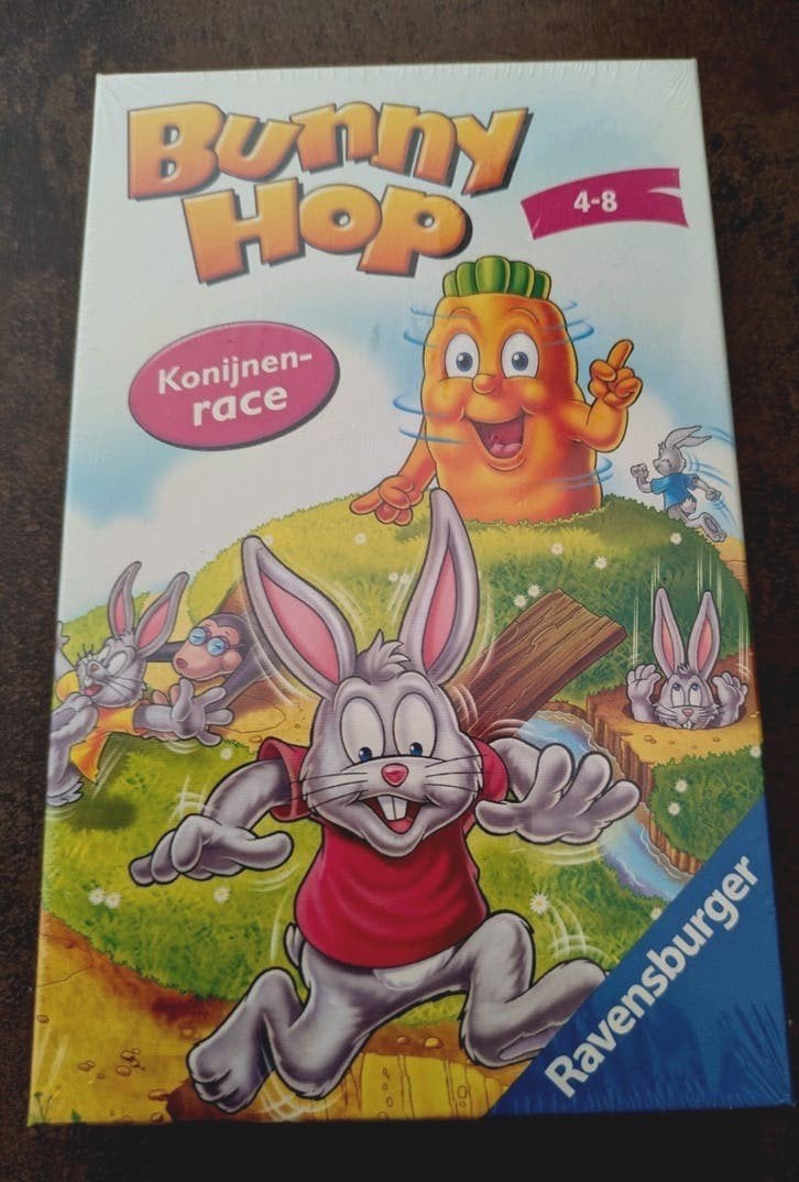 NIEUW! Bunny Hop Konijnenrace - Ravensburger Bordspel, Ophalen of Verzenden, Nieuw, Ravensburger
