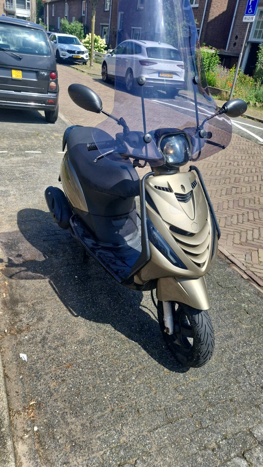 Piaggio Zip | 50CC 2V | Nieuwstaat | 57xxkm | Snor, Zip, Nieuw, Ophalen of Verzenden, Benzine