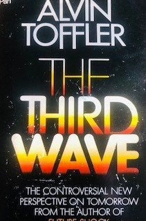 Alvin Toffler, The Third Wave., Maatschappij en Samenleving, Ophalen of Verzenden, Zo goed als nieuw, Alvin Toffler,