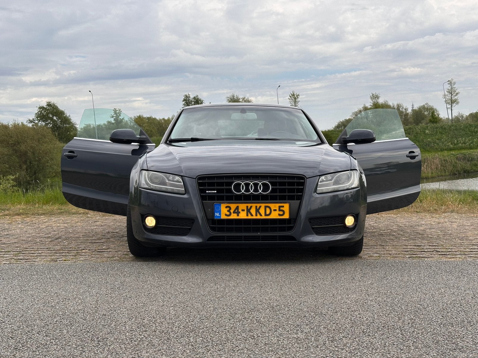 AUDI A5 COUPE, Auto's, Audi, Automaat, 4 cilinders, Bruin, Particulier