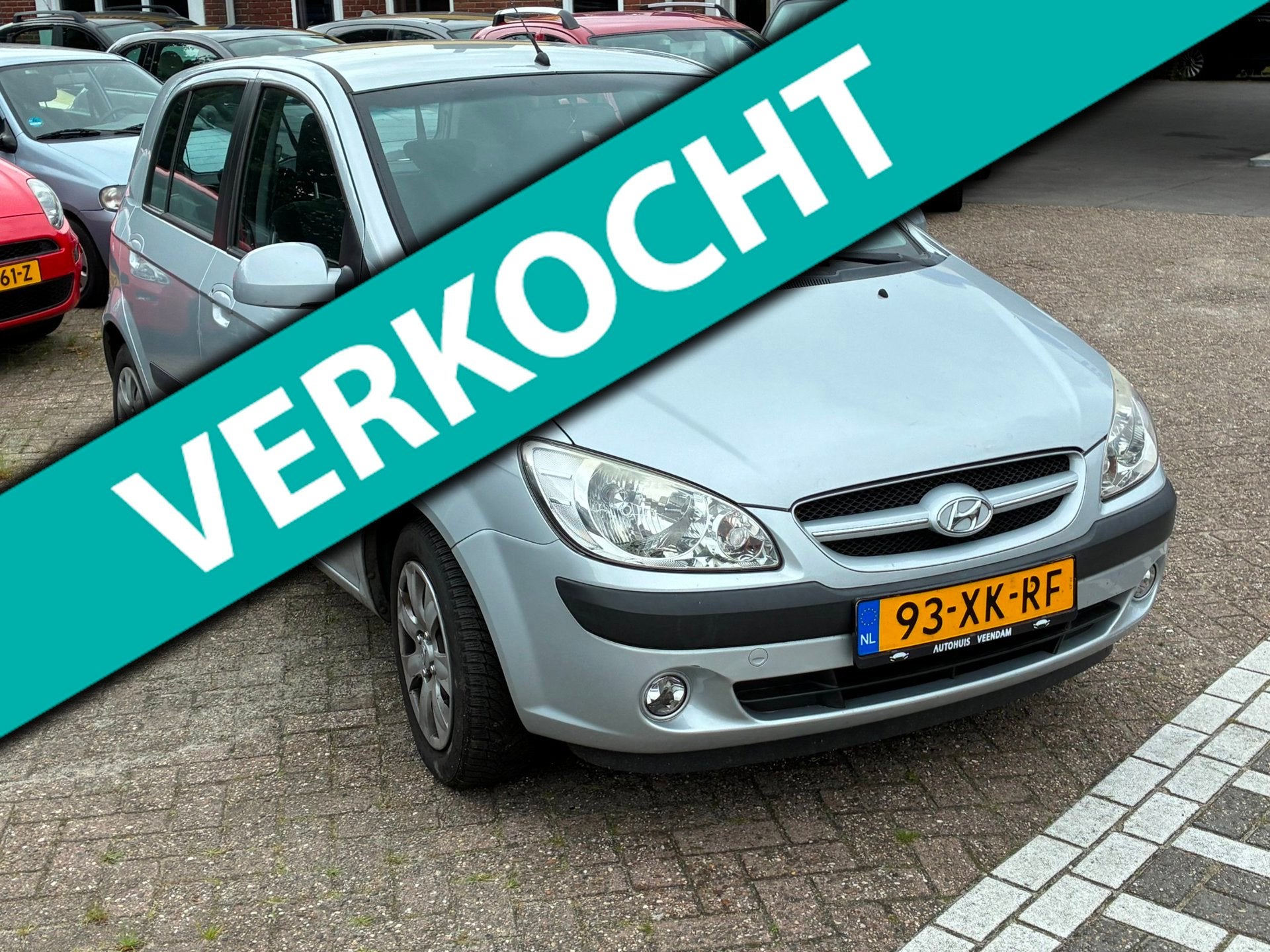 Hyundai Getz 1.4i Active Joy NIEUWE APK /NETTE STAAT, Auto's, Hyundai, Bedrijf, Te koop, Getz, ABS, Airbags, Airconditioning, Centrale vergrendeling