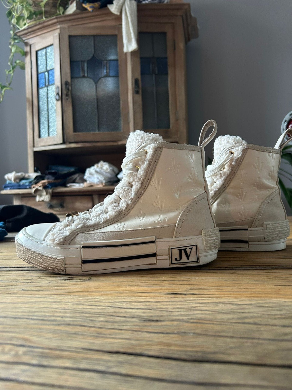 Josh V dames sneakers, Beige, Ophalen of Verzenden, Sneakers of Gympen, Zo goed als nieuw