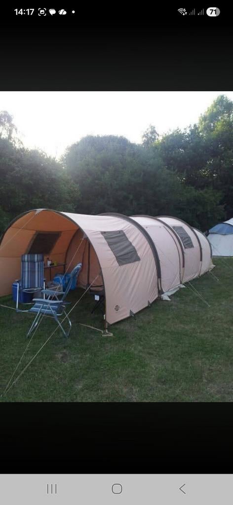 Oerdegelijke katoenen tent  Santiago- Zeer goede staat, Ophalen, Zo goed als nieuw, Tot en met 4