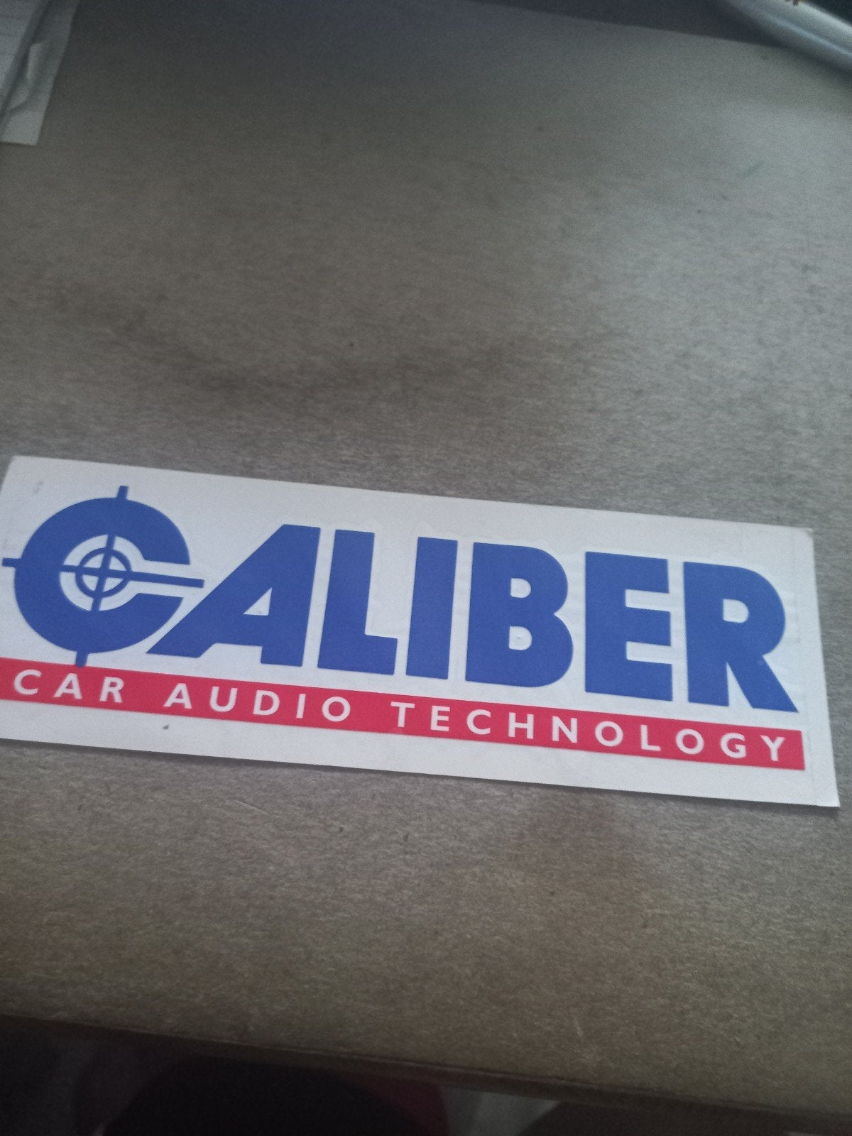 Caliber Car Audio Technology Sticker, Ophalen of Verzenden, Nieuw