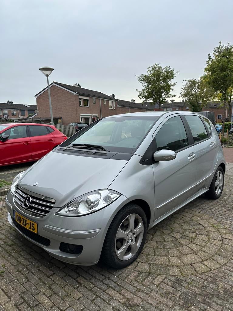 Mercedes-Benz A-Klasse 115400km A150 2008 Grijs, Auto's, Mercedes-Benz, 15 km/l, 1498 cc, Origineel Nederlands, Particulier