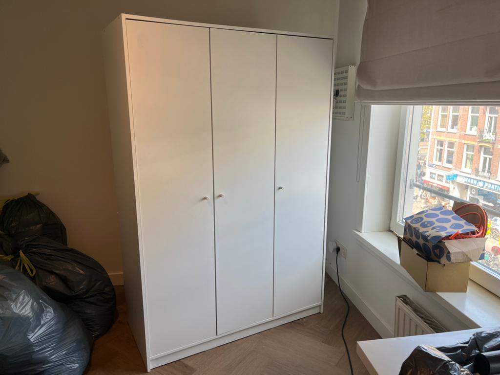 Ikea Kleppstad Kledingkast, Huis en Inrichting, Kasten | Kledingkasten, Zo goed als nieuw, 200 cm of meer, 50 tot 75 cm, Ophalen