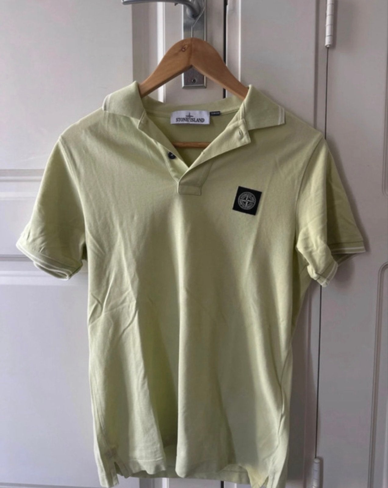 Stone Island Slim Fit Polo - Maat S, Kleding | Heren, Ophalen of Verzenden, Zo goed als nieuw, Maat 46 (S) of kleiner, Overige kleuren