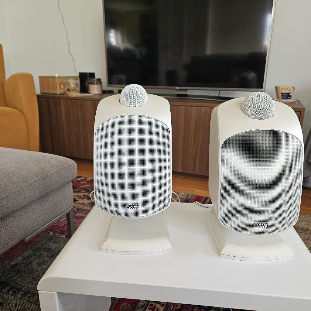 Bowers & Wilkins speakers (B&W LM1) 100W wit