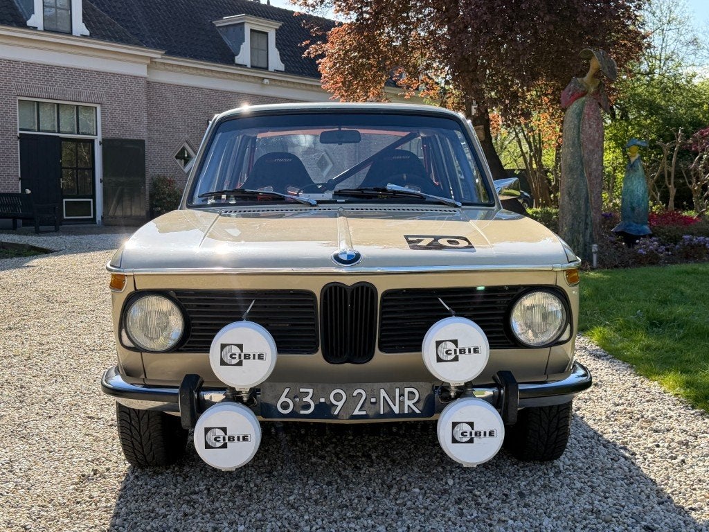 Bmw 2002 2002 RALLY NL-auto ronde lichten #STOER, Auto's, 100 pk, Beige, Origineel Nederlands, Bedrijf