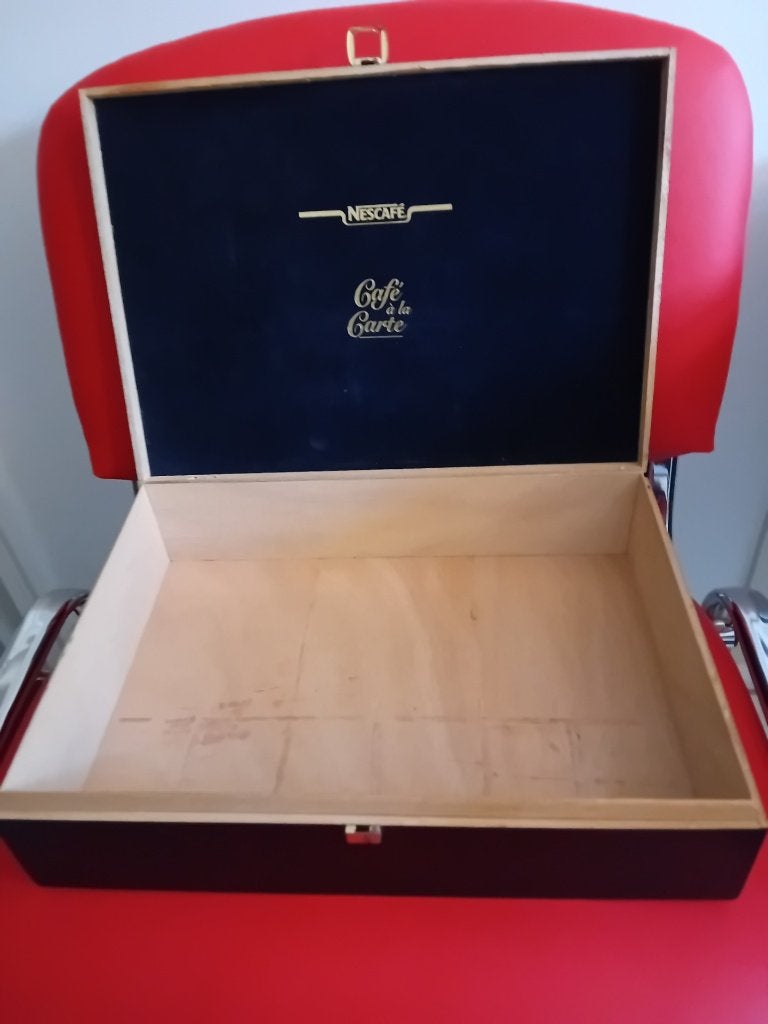 Bewaar doosje voor koffie, Hout, Ophalen of Verzenden, Zwart, Overige typen