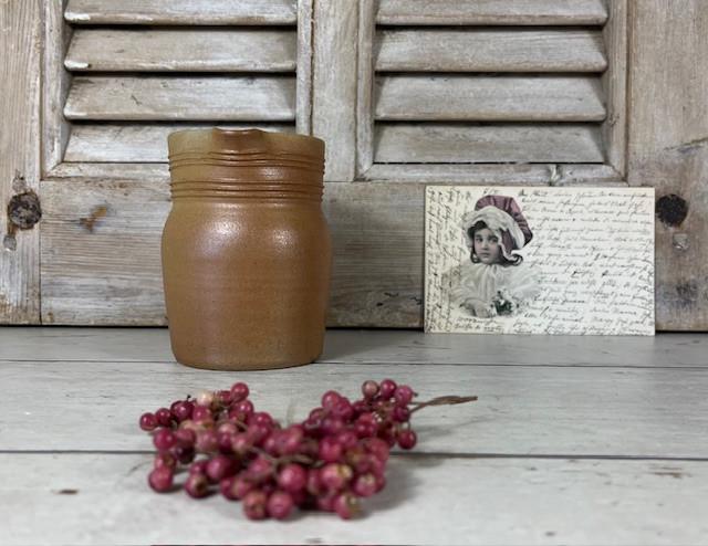 Grès du Berry schenkkannetje met tuit en oor, Ophalen of Verzenden