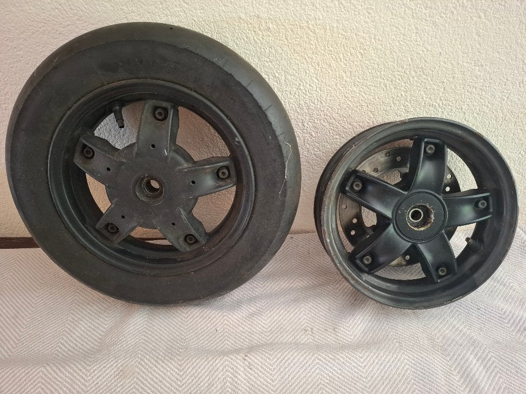 Piaggio Zip SP 2000 2 delige velgen velgenset h2o, Ophalen of Verzenden, Gebruikt, Overige typen, Piaggio gilera