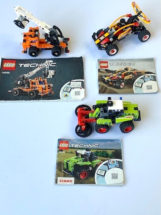 Lego Technic 3 Sets, Gebruikt, Compleet, Lego, Ophalen of Verzenden