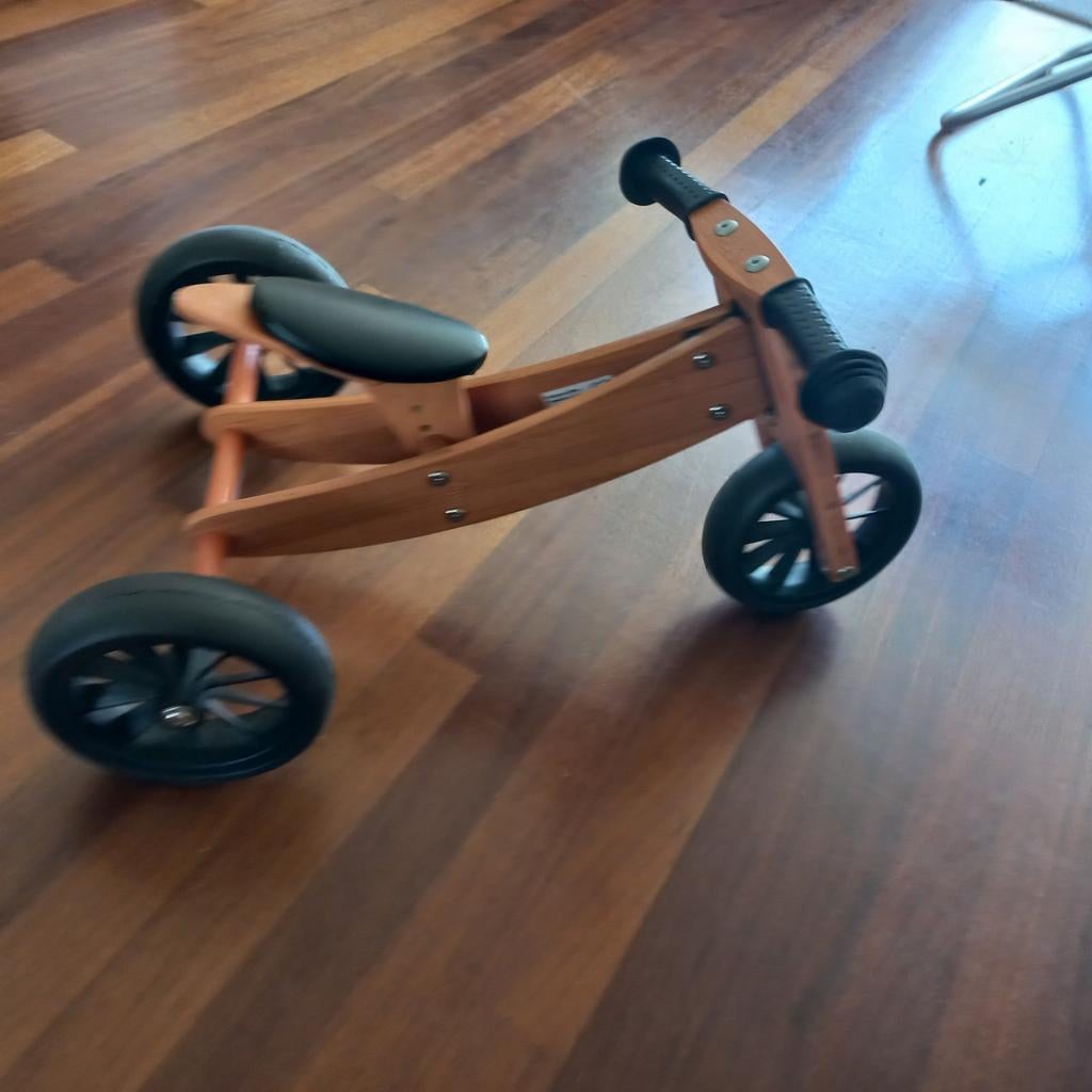 Bandit & Angels Smart Bike 4-in-1 Bamboe Loopfiets, Fietsen en Brommers, Ophalen, Zo goed als nieuw, Minder dan 16 inch, Bandit & Angels