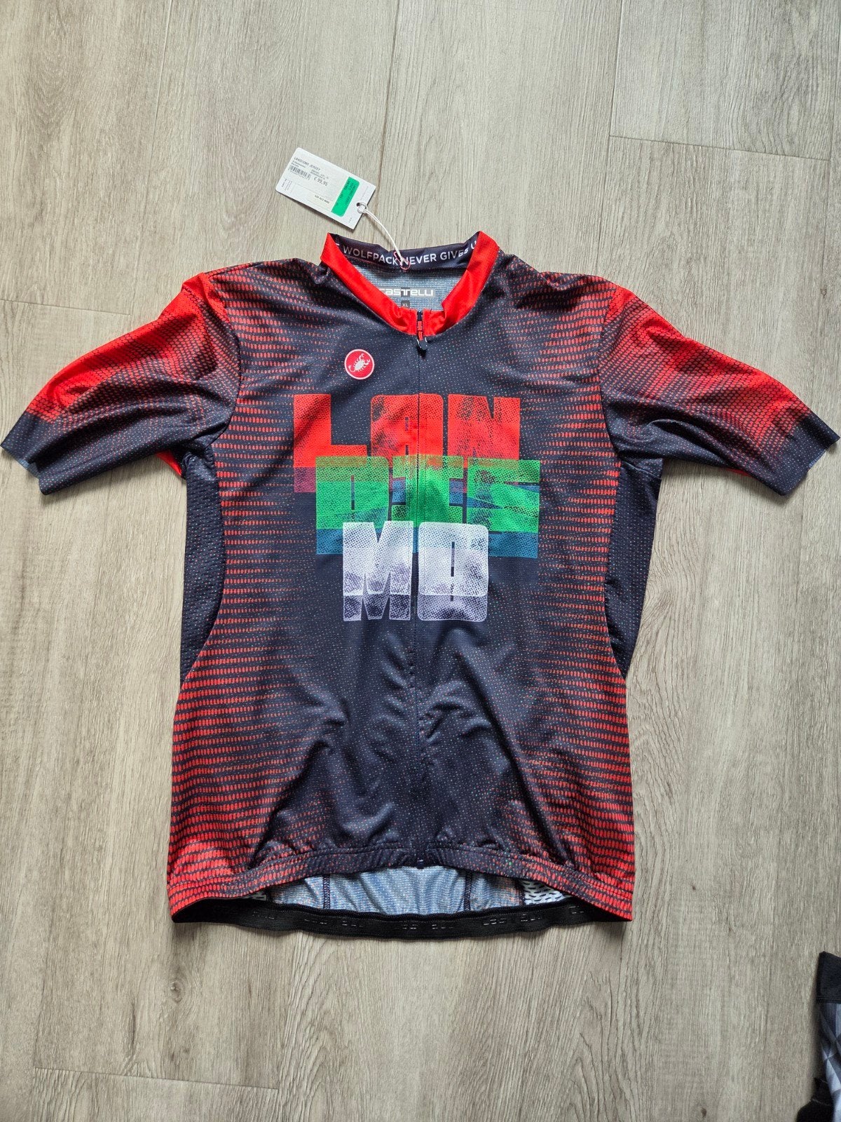 Castelli Fietsshirt XL Nieuw, Castelli, Ophalen of Verzenden, Hardlopen of Fietsen, Rood