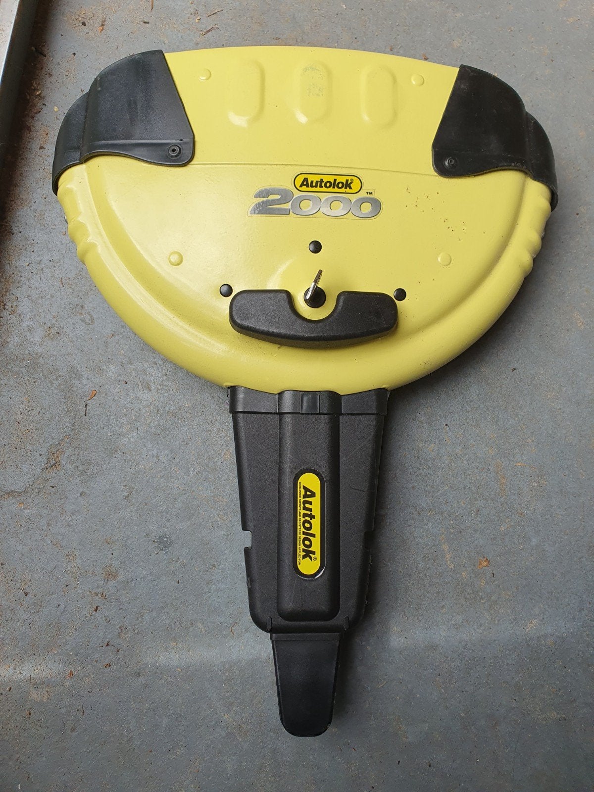 Autolok 2000 stuurslot - Voorkom autodiefstal!, Ophalen, Gebruikt
