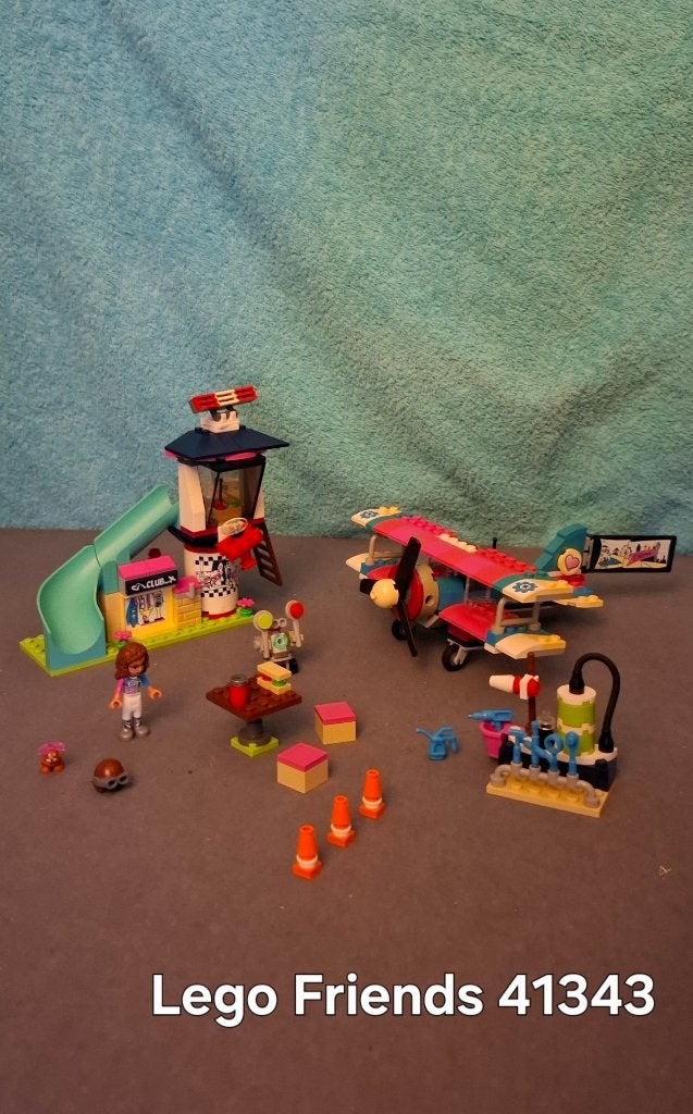 Lego Friends 41343 Olivia’s Heartlake City Vliegtuig tour, Ophalen, Lego, Friends, Zo goed als nieuw
