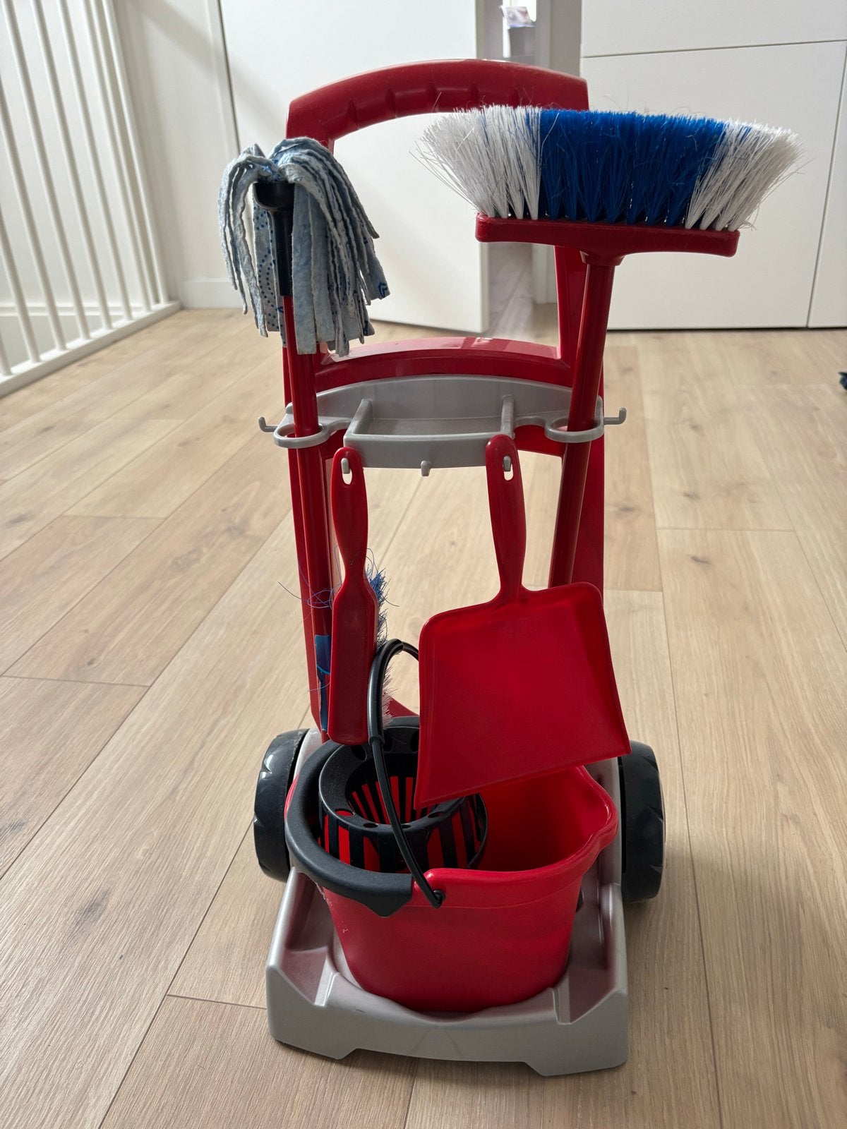 Vileda Speelgoed Schoonmaakkar met accessoires, Ophalen, Gebruikt, Jongen of Meisje