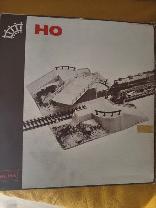Hema HO draaibrug - Doos open, Hobby en Vrije tijd, Ophalen of Verzenden, Gebruikt, Treinset, Overige merken