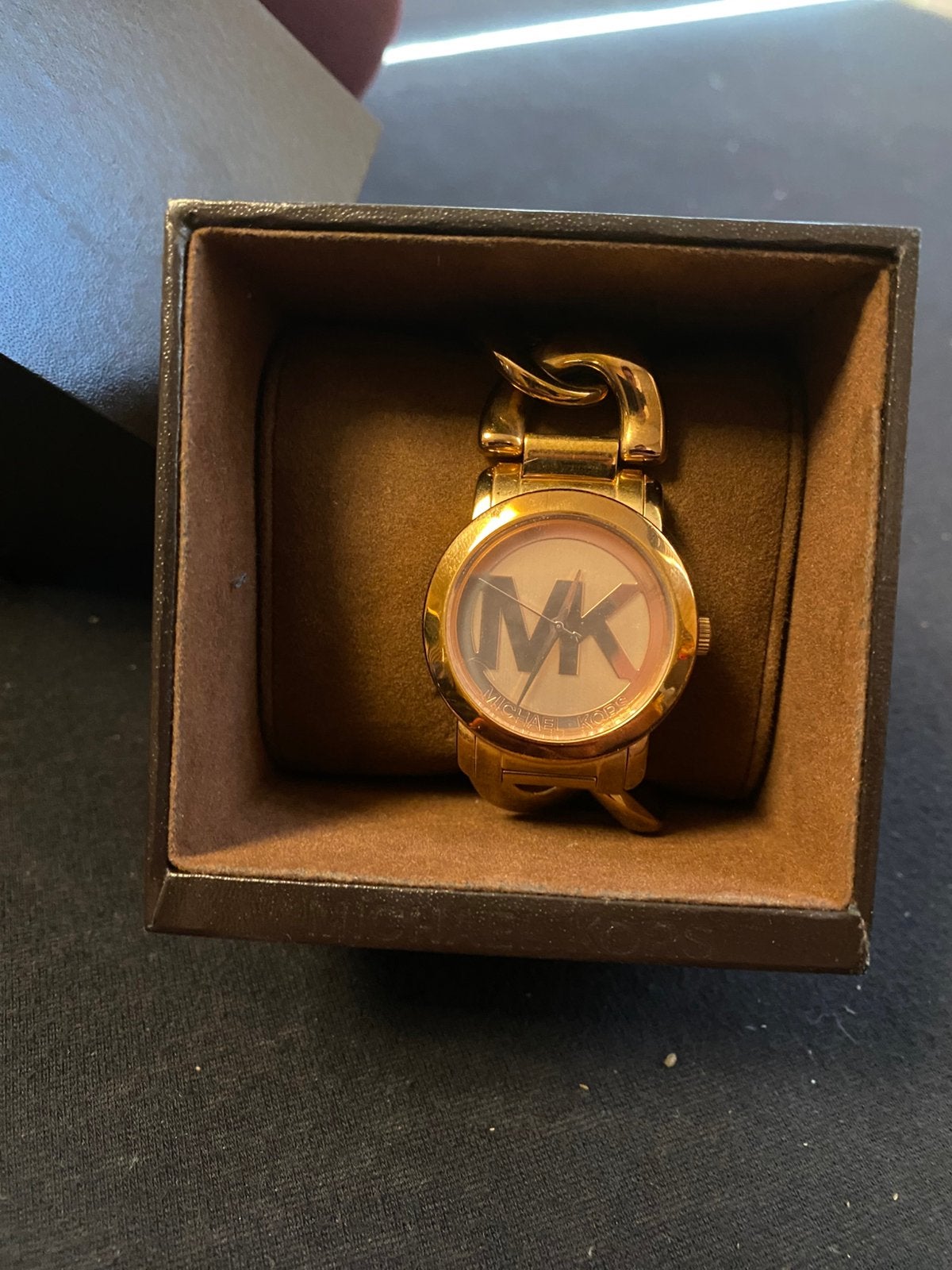 Micheal kors damesharloge rose goud, Ophalen of Verzenden, Zo goed als nieuw, Goud, Overige merken