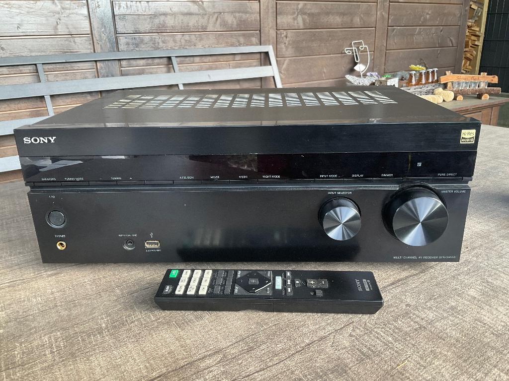 Sony reciever STR-DG550.CEL surround 5+2, Ophalen, 70 watt of meer, Zo goed als nieuw, 5.1-systeem