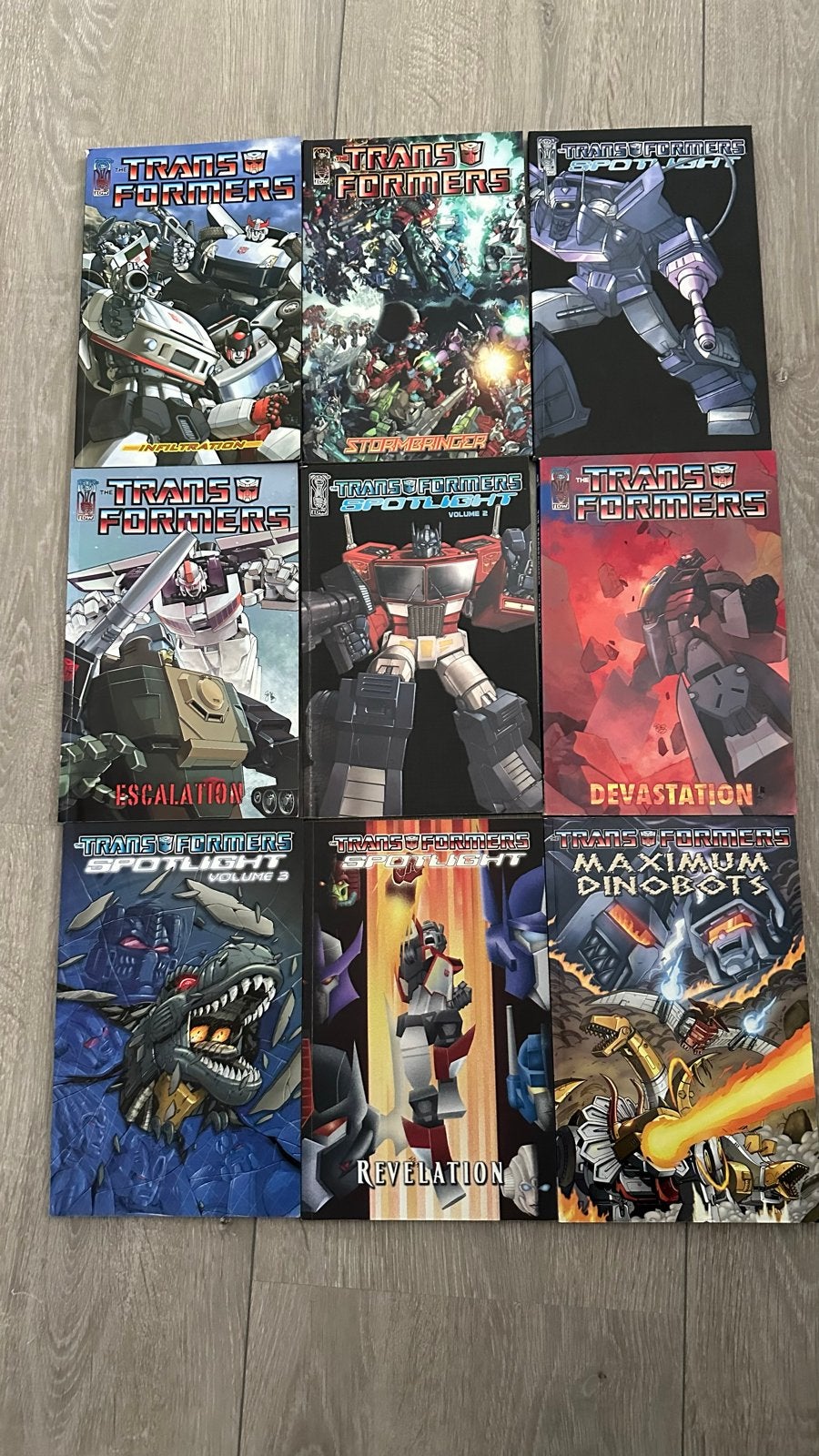 IDW the Transformers - phase 1 “Simon Furman” era, Meerdere stripboeken, Ophalen of Verzenden, Zo goed als nieuw